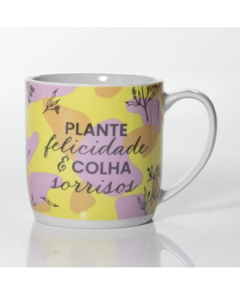 Caneca Urban Plante Felicidade Ml