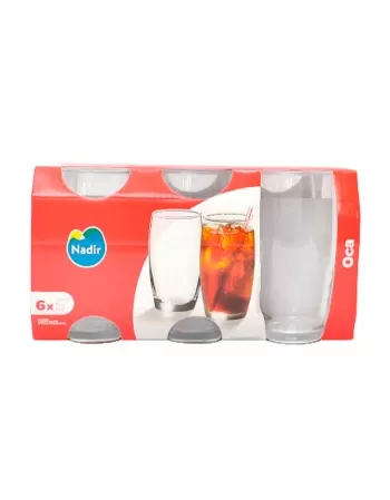 Copo Oca Long Drink 300 ML Luva Com 6