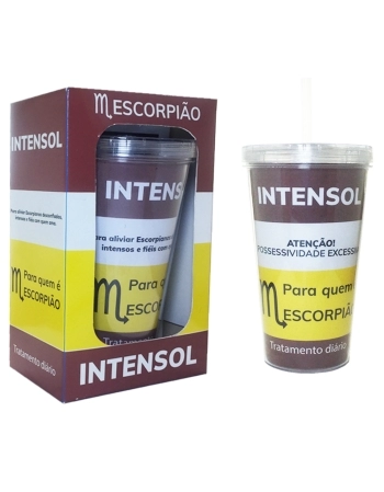 COPO PLASTICO PAREDE DUPLA ESCORPIÃO 470 ML LUVA COM 1