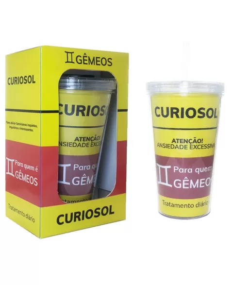 COPO PLASTICO PAREDE DUPLA GEMEOS 470 ML LUVA COM 1