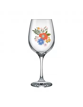 Taça Barone Vinho Flores 385 ML