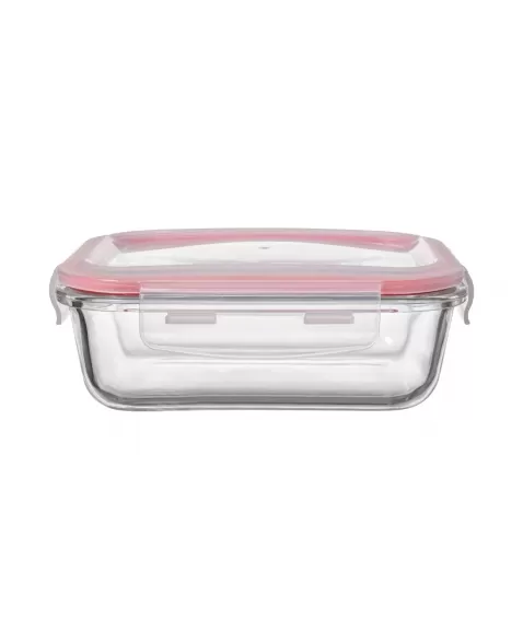 POTE BOROSILICATO RETANGULAR 1050 ML TAMPA