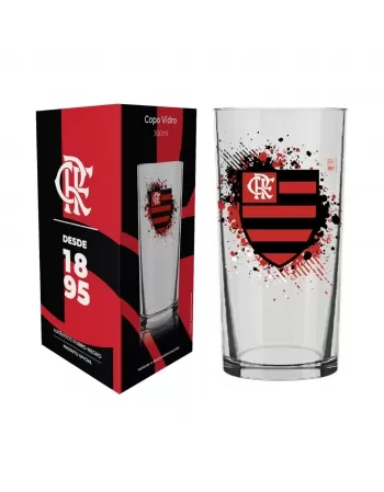 Copo Americano do Flamengo Preto 2un - 190ml - flamengo