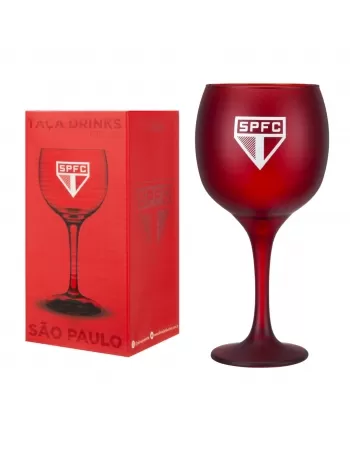 Taça Drinks Prime São Paulo Vermelho 615 ML