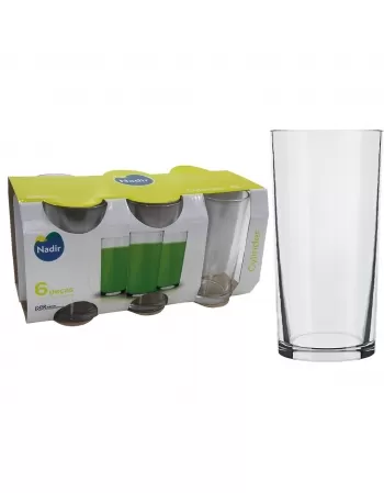 COPO CYLINDER LONG DRINK 300 ML LUVA COM 6