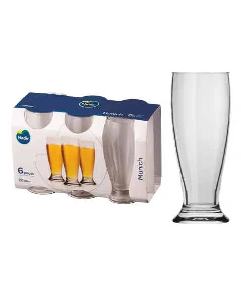 COPO CHOPP MUNICH 300 ML LUVA COM 6