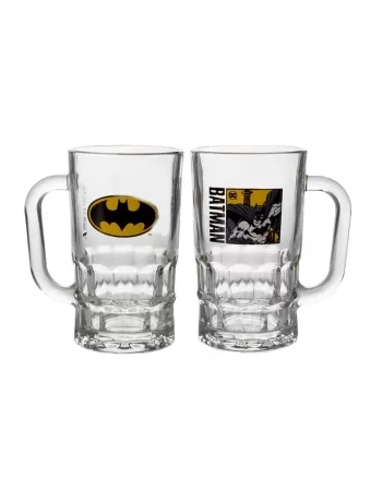 Caneca Cerveja Dc Legendary 340ML Batman - Luva com 1