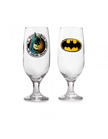 Taça Floripa 300ML DC Tradicional Batman - Luva com 1