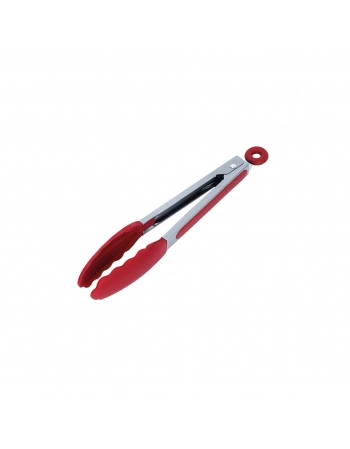 Utensílio Pegador Silicone Vermelho 23cm