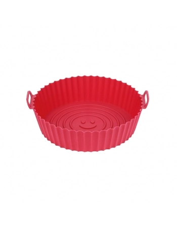 Utensílio Forma Silicone Vermelho 20cm