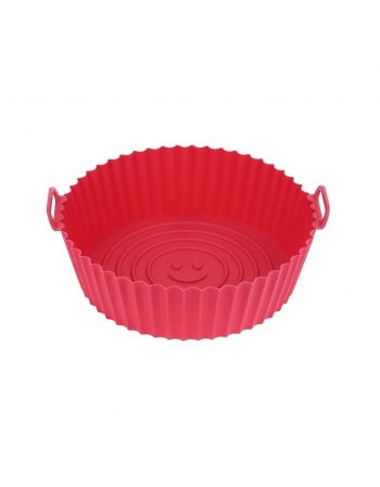 Utensílio Forma Silicone Vermelho 22,5cm