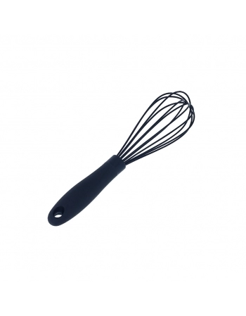 Utensílio Batedor 26cm Silicone - Preto