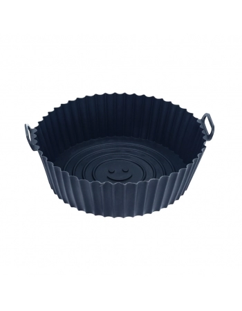 Utensílio Forma De Silicone 22,5cm - Preto