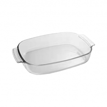 Assadeira Borossilicato Retangular com Alça 2000ml
