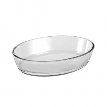 Assadeira Borossilicato Oval 1600ml